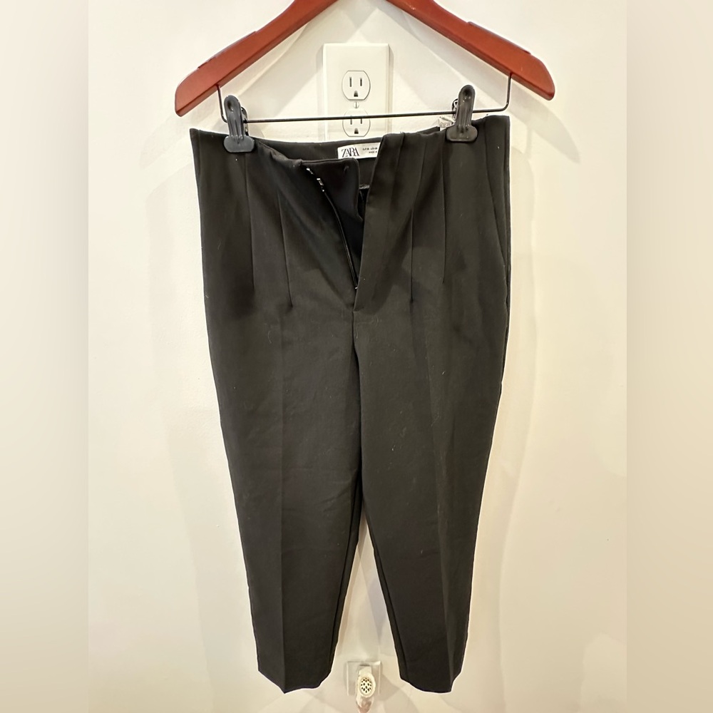 Zara black trousers